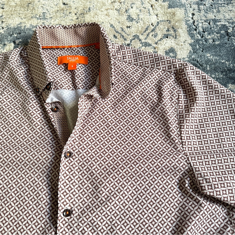 Retro Short Sleeve Shirt - Small ITALIA